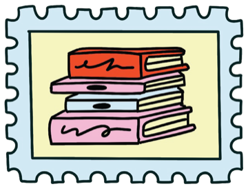 Books stamp